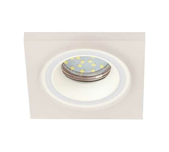 Изображение товара Встраиваемый декоративный светильник ЭРА DK91 WH MR16/GU5.3 белый Б0054360