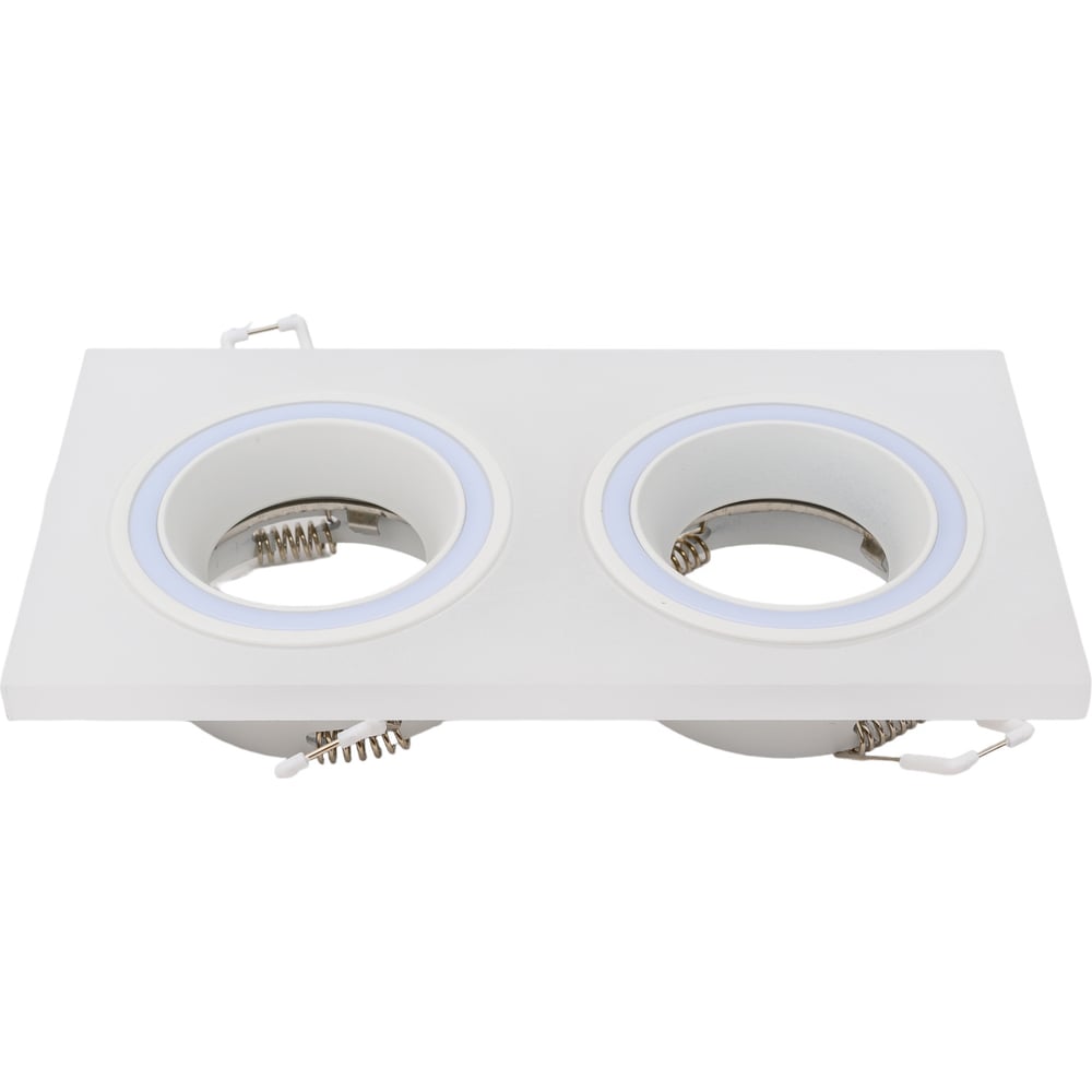 Изображение товара Встраиваемый декоративный светильник ЭРА DK92 WH MR16/GU5.3 белый