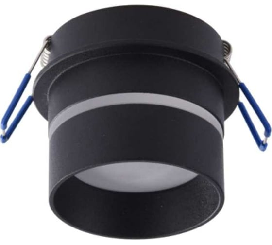 Изображение товара Встраиваемый декоративный светильник ЭРА DK93 BK MR16/GU5.3 черный Б0054365
