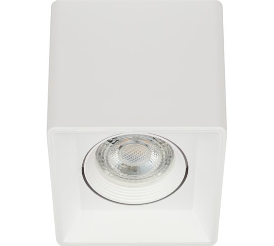 Изображение товара Настенно-потолочный светильник спот ЭРА OL241 WH MR16/GU5.3, белый, поворотный Б0054381