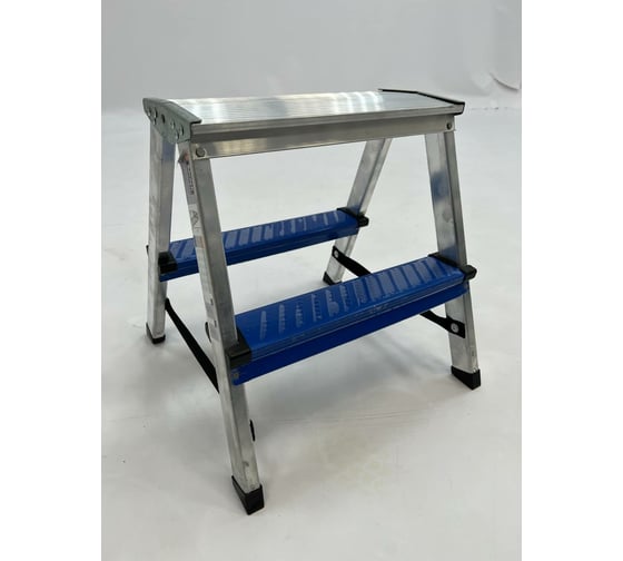 Изображение товара Двусторонняя алюминиевая стремянка Sarayli КОЛОР 2x2 18212