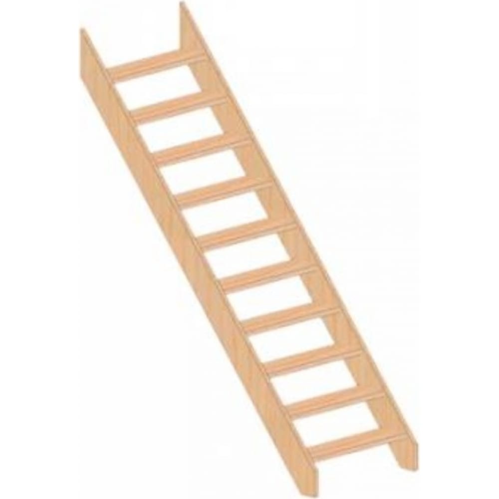 Прямая деревянная лестница ТДВ деревянная лестница для птиц мост naturals веревочная лестница игрушка для птиц