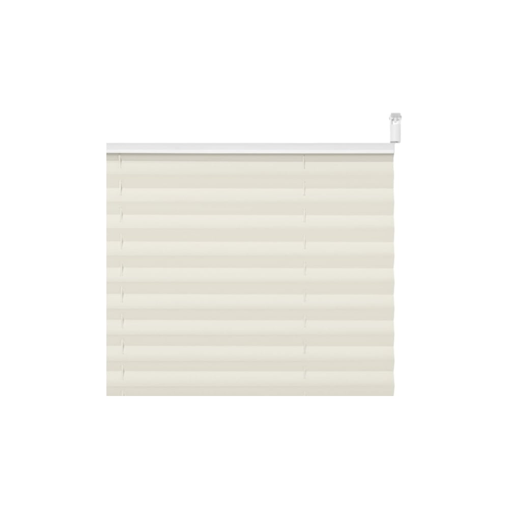 Изображение товара Штора плиссе Decofest Плайн экрю 55x160 см, монтаж без сверления, 100 светозащиты