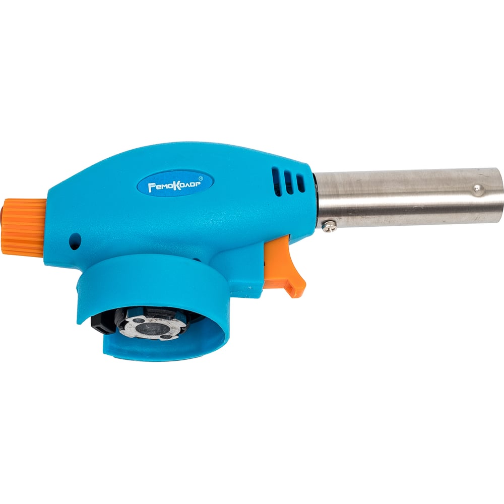 Изображение товара Горелка Ремоколор газовая на бутановый баллон, пьезоподжиг, своб., 67x170мм, 73-0-011