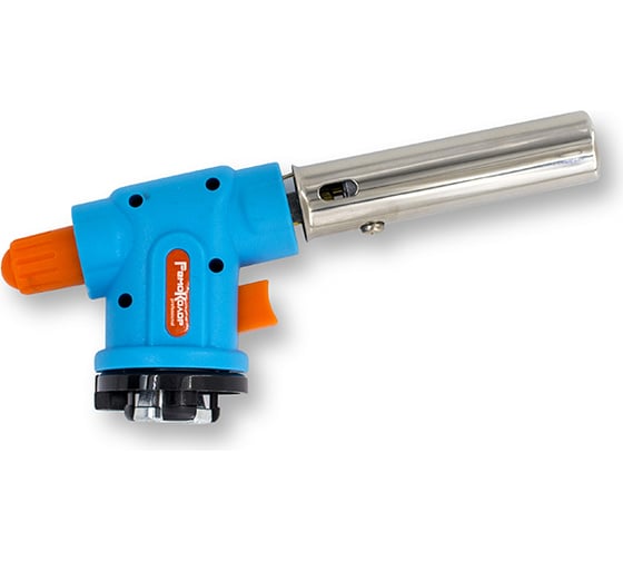 Изображение товара Горелка Ремоколор газовая на бутановый баллон, пьезоподжиг, своб., 80x150мм, 73-0-008