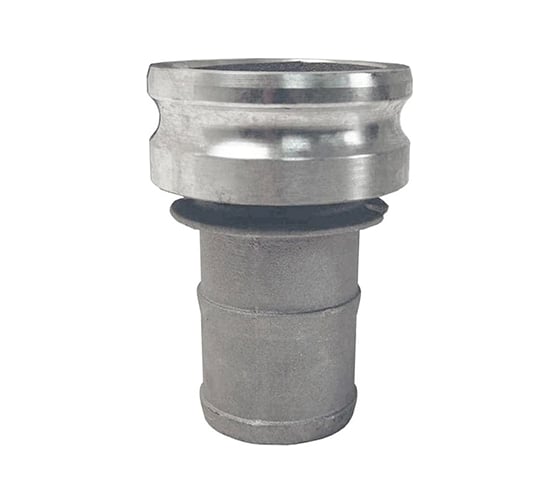 Изображение товара Камлок TITAN LOCK 3in типа E, ниппель с хвостовиком под рукав 4in, алюминий, TL3040EAL