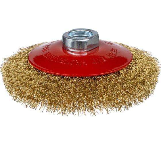 Изображение товара Щетка коническая № 812 115 мм, М14х2 для УШМ Профоснастка 20112012