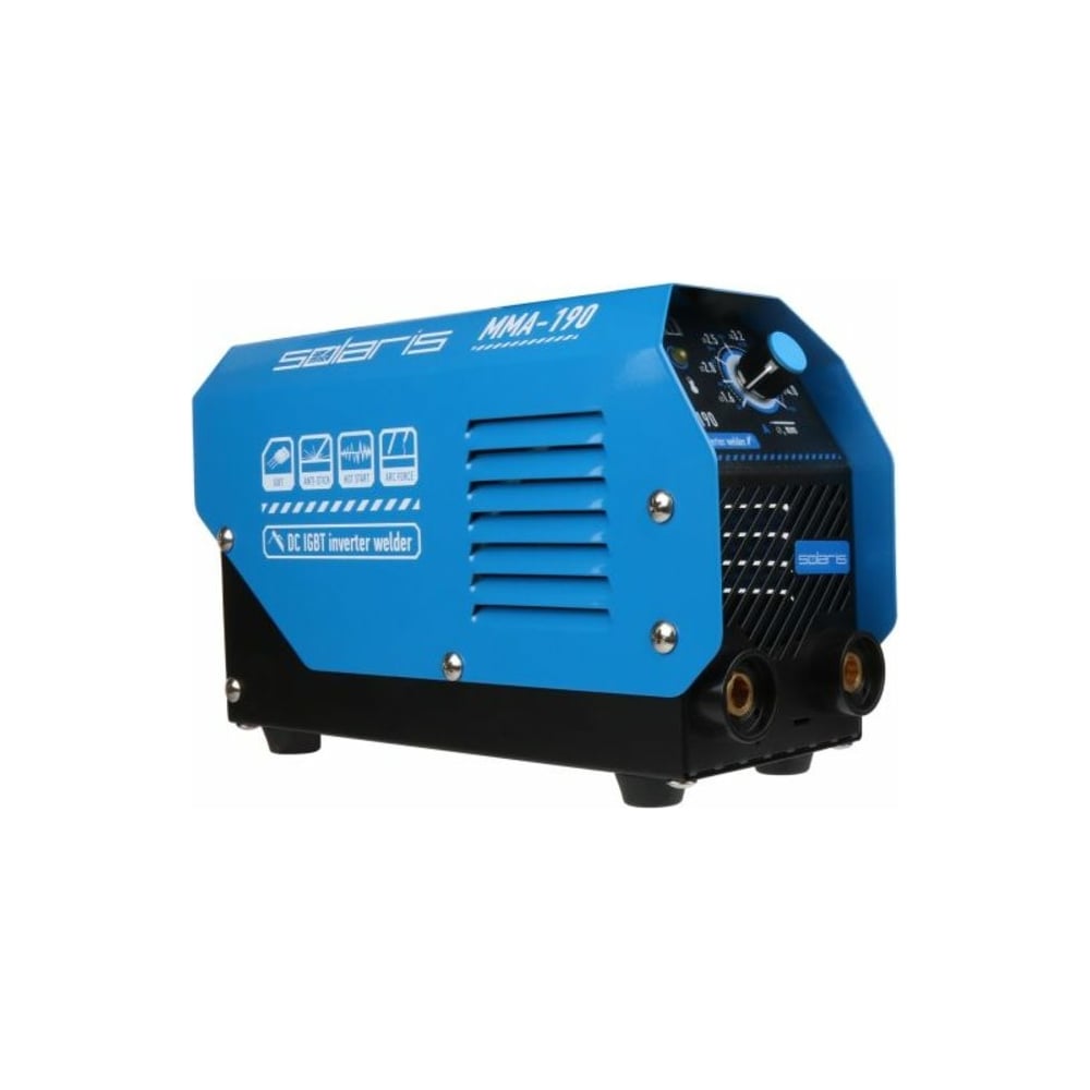 Изображение товара Сварочный инвертор MMA-190 Solaris компактный легкий полупрофессиональный