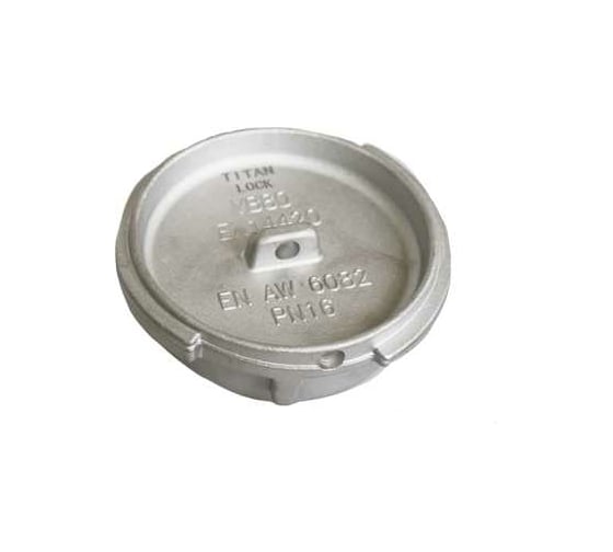 Изображение товара Соединение TITAN LOCK TankWagen, заглушка для муфты, алюминий, TLVB50AL