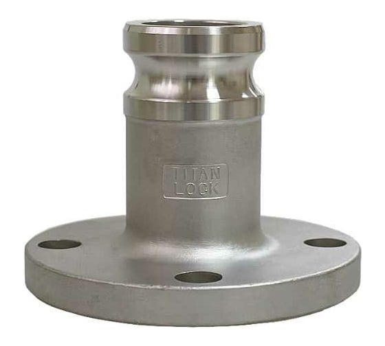 Изображение товара Соединение TITAN LOCK 3in типа FA, камлок ниппель с фланцем (нерж. 316) TL300FASS