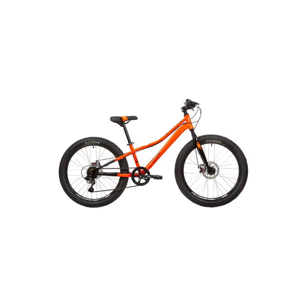 Велосипед NOVATRACK, размер 12, цвет оранжевый