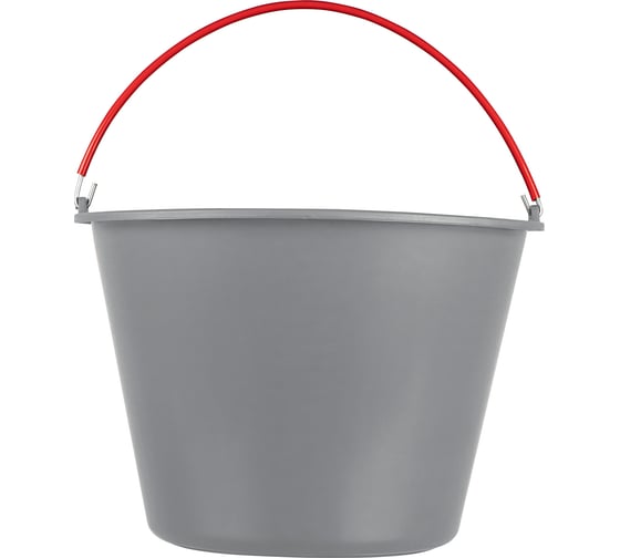 Изображение товара Строительное, ударопрочное, пластмассовое ведро MATRIX 12 л, обрезиненная ручка 81462