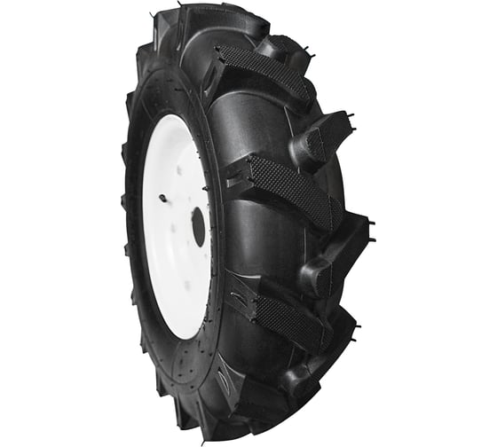 Изображение товара Колесо для мотоблока 6.00-12, елочка, диск 4 отверстия МастерАлмаз 10506304