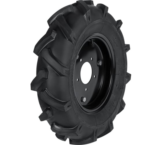 Изображение товара Колесо для мотоблока 5.00-10, елочка, диск 5 отверстий МастерАлмаз 10506303