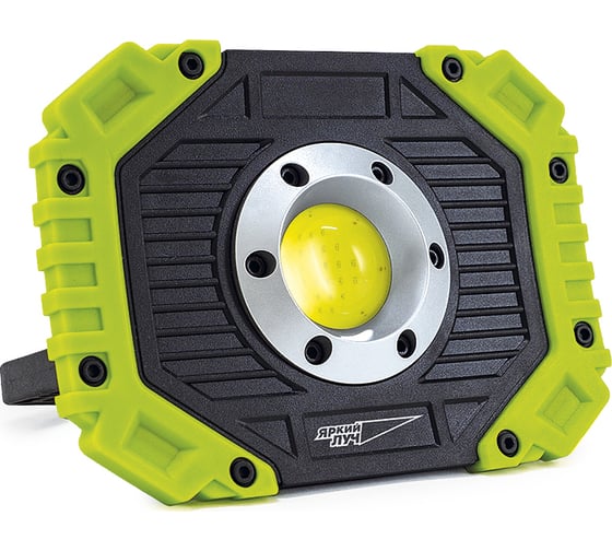 Изображение товара Аккумуляторный фонарь прожектор ЯРКИЙ ЛУЧ DRAGON A-30 COB-диод max700лм 3+3режима, IP44, 4606400106487
