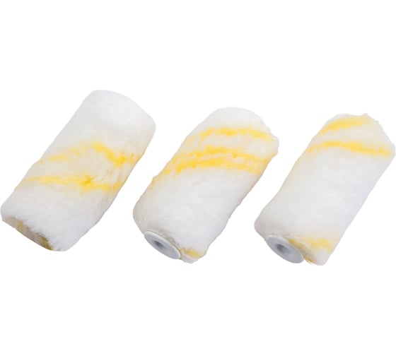 Изображение товара Ролик Акор мини д/валика, полиамид, д/водных лаков, нитроэмалей, 60 мм 3шт 900-60-3