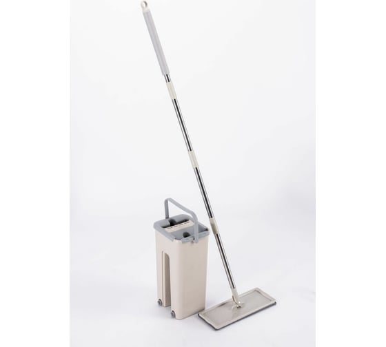 Изображение товара Комплект для уборки Rosenberg швабра и ведро для отжима R-800053
