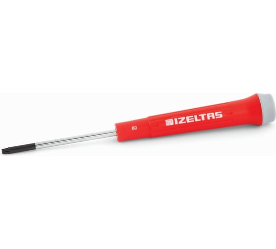 Изображение товара Отвёртка для клемм IZELTAS Torx T6 2.5x60 мм, длина 145 мм 4530170660