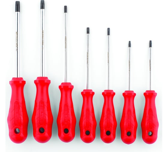 Изображение товара Набор отвёрток IZELTAS Torx 7 предметов 4776008107