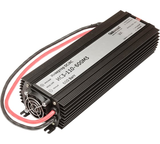Изображение товара Инвертор-преобразователь напряжения СИБКОНТАКТ ИС3-110-600М3 DC/AC 110/220 В, 600 Вт УТ000007316