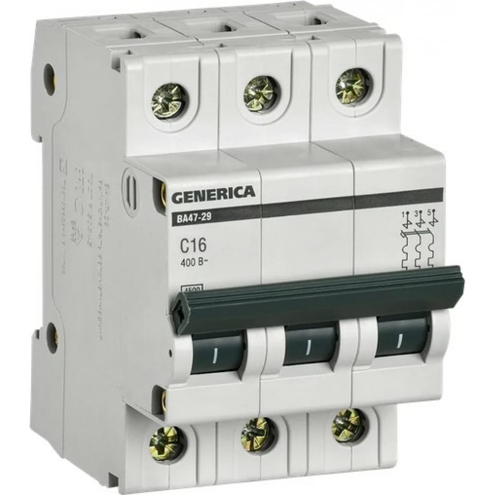 Автоматический выключатель GENERICA - MVA25-3-020-C