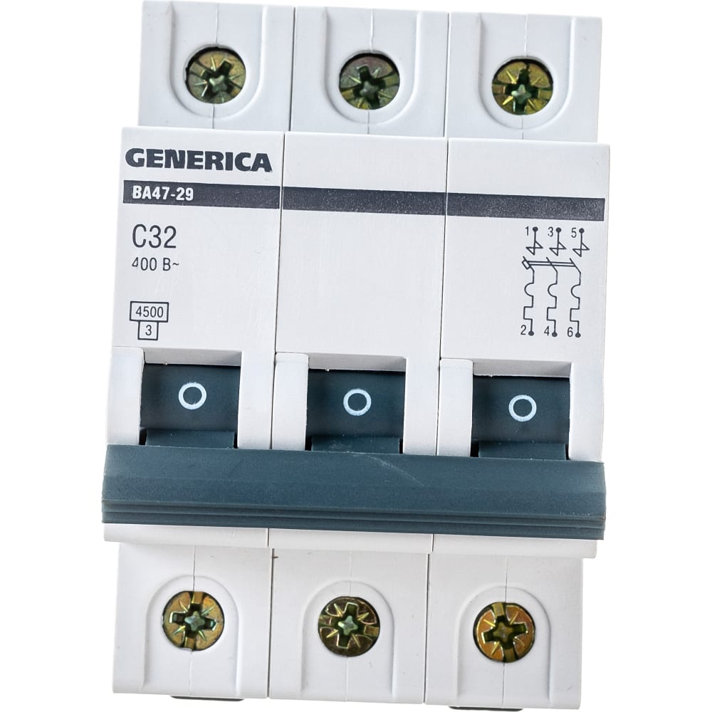 Автоматический выключатель GENERICA - MVA25-3-032-C