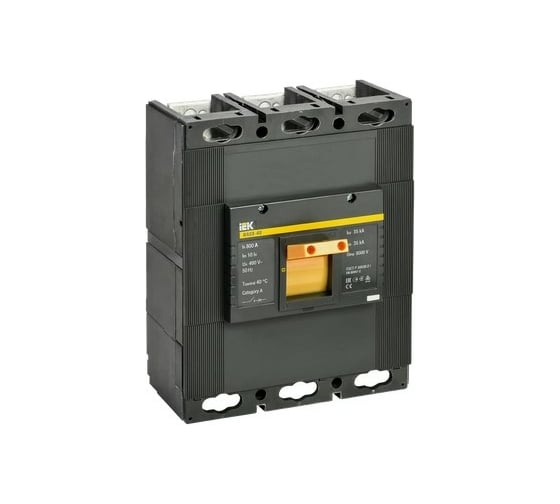 Изображение товара Автоматический выключатель IEK ВА88-40 3Р 800А 35кА ИЭК SVA50-3-0800