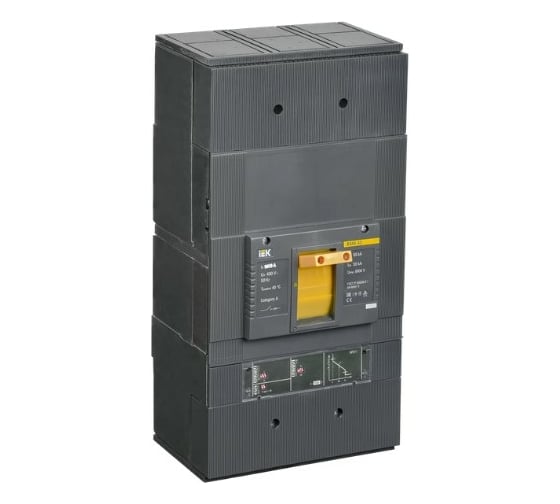 Изображение товара Автоматический выключатель IEK ВА88-43 3Р 1600А 50кА с электронным расцепителем МР 211 ИЭК SVA61-3-1600
