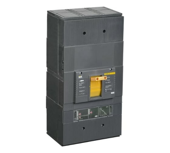 Изображение товара Автоматический выключатель IEK ВА88-43 3Р 1250А 50кА с электронным расцепителем МР 211 ИЭК SVA61-3-1250