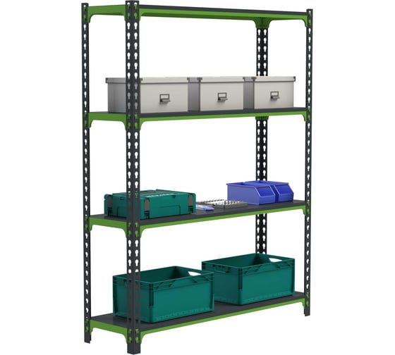 Изображение товара Стеллаж ООО Металекс MID 2200x1400x600 SMD221460