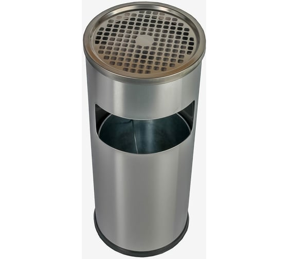 Изображение товара Уличная урна Ksitex GBA-20L с пепельницей, нержавеющая сталь, 20 л 33256