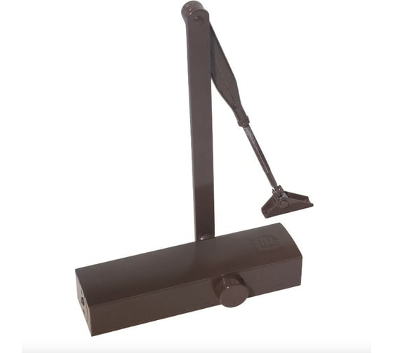 Изображение товара Дверной доводчик Doorlock DL200N BC DC EN2-5 с регулируемыми функциями тормоза открывания коричневый 75562