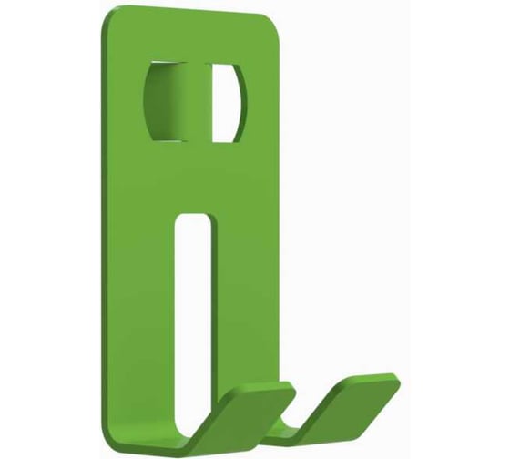 Изображение товара Двойной крючок ООО Металекс для стеллажей Metalex, 5 шт. АСК2