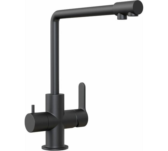 Изображение товара Смеситель для кухни Профсан ПСМ нержавеющая сталь AISI-304 с подключением фильтра PSM-307-22