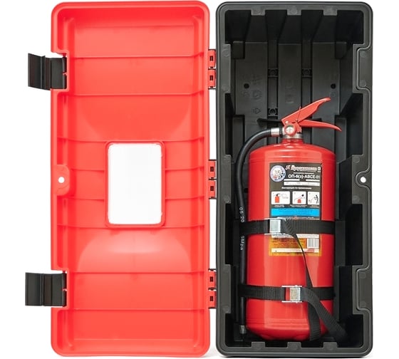 Изображение товара Универсальный ящик под огнетушитель Partex от 2 до 8 кг, стяжная стропа НФ-00000274-2