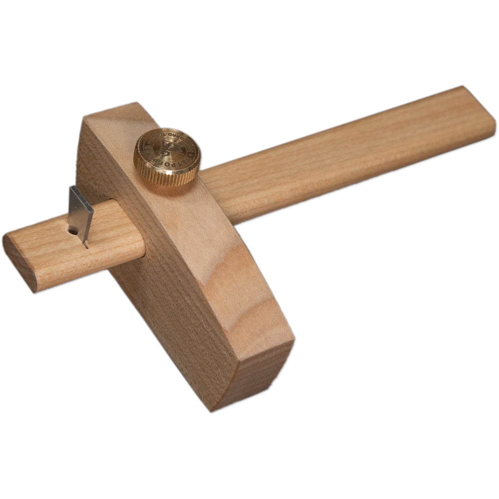 Изображение товара Разметочный рейсмус Петроградъ модель 3, 180мм, деревянный М00019430