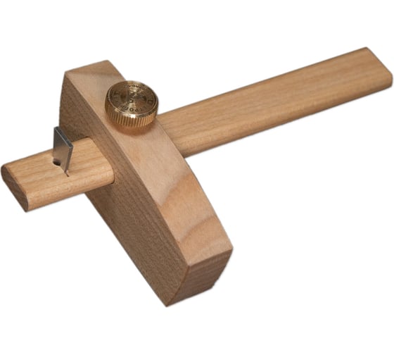 Изображение товара Разметочный рейсмус Петроградъ модель 3, 180мм, деревянный М00019430