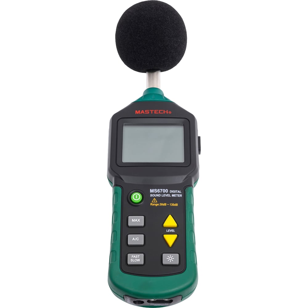 Изображение товара Цифровой шумомер Mastech MS6700 полупрофессиональный измеритель уровня шума