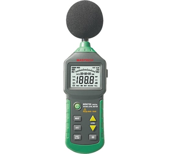 Изображение товара Цифровой шумомер Mastech MS6700 00-00007643