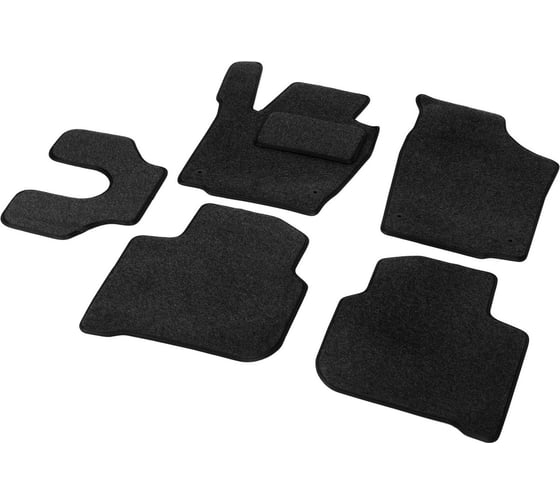 Изображение товара Текстильные коврики в салон AutoFlex Business для Skoda Rapid LB 2013- г.в./Volkswagen Polo VI LB 2020- г.в. 5510101