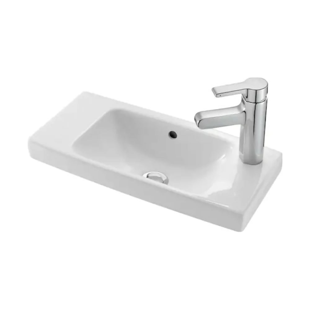 Изображение товара Компактный рукомойник Jacob Delafon 50 см санфарфор современный стиль белый