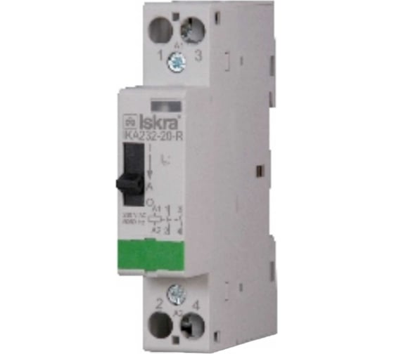 Изображение товара Контактор модульный iskra IKA220-20-R/230V УТ-00019598