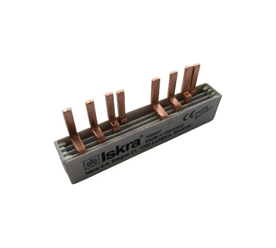 Изображение товара Шина iskra для модульных контакторов L/32-8P УТ-00019653