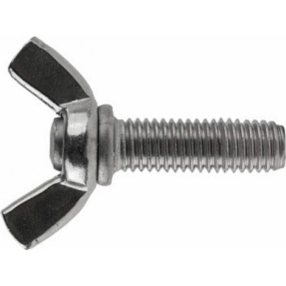 Изображение товара Винт-барашек КРЕП-КОМП американский тип нержавейка А2 6x16 мм 25 шт.