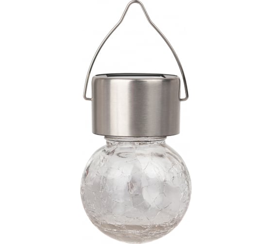 Изображение товара Садовый светильник ЭРА ERASF22-32 подвесной Лампочка, на солнечной батарее, 6 см, Б0053384