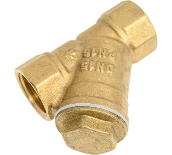 Изображение товара Косой фильтр DOUBLE-LIN резьбовой латунный В/В Ø1/2" LL5005 (1/2")