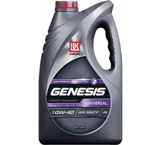 Изображение товара Масло Лукойл GENESIS UNIVERSAL 10W40, 4 л 3148646