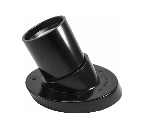 Изображение товара Карболитовый патрон General Lighting Systems Е27 настенный без кольца черный GLH-E27-CAR-W-B 474002