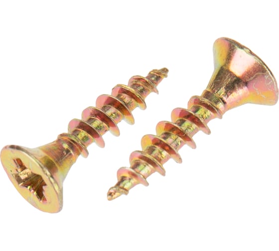 Изображение товара Универсальный саморез KRANZ 3x16, желтый цинк, 32000 шт. 1111-0316-1