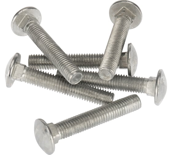 Изображение товара Мебельный болт KRANZ DIN 603, 10x60, 20 кг/ 452 шт. 1301-1060-1